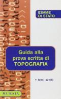 Guida alla prova scritta di topografia