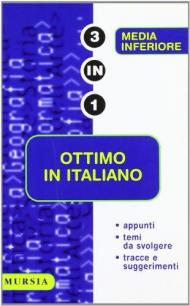 Ottimo in italiano.