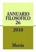 Annuario filosofico 2010. 26.