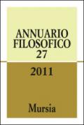 Annuario filosofico 2011. 27.