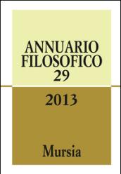 Annuario filosofico 2013. 29.