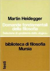 Domande fondamentali della filosofia. Selezione di «Problemi» della «Logica»