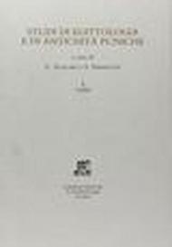 Studi di egittologia e antichità puniche (5). Rassegna di numismatica punica (1986-1988)-Monete puniche: mercato antiquario (1986-1988)