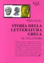 Storia della letteratura greca: 3