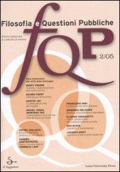 FQP. Filosofia e questioni pubbliche (2005). 2.