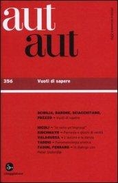 Aut aut. 356.Vuoti di sapere