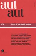 Aut aut. 374: Prove di «spiritualità politica»