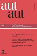 Aut aut. Vol. 403: Paul Feyerabend. Conoscenza senza fondamenti