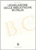 Legislazione delle biblioteche in Italia