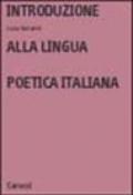 Introduzione alla lingua poetica italiana