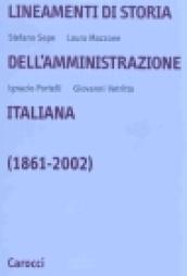 Lineamenti di storia dell'amministrazione italiana (1861-2002)