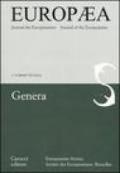 Europea. Journal des Européanistes-Journal of the Europeanists (2003) vol. 1-2