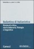 Bollettino di italianistica. Rivista di critica, storia letteraria, filologia e linguistica (2004): 1