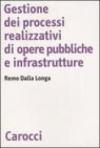 Gestione dei processi realizzativi di opere pubbliche e infrastrutture