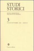 Studi storici (2004). Vol. 3