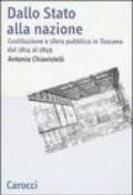 Dallo Stato alla nazione. Costituzione e sfera pubblica in Toscana dal 1814 al 1849