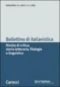 Bollettino di italianistica. Rivista di critica, storia letteraria, filologia e linguistica (2004)