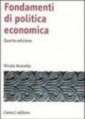 Fondamenti di politica economica