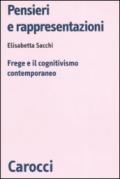 Pensieri e rappresentazioni. Frege e il cognitivismo contemporaneo