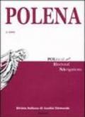 Polena. Rivista italiana di analisi elettorale (2005): 3