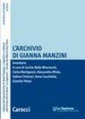 L'archivio di Gianna Manzini. Inventario. Con CD-ROM