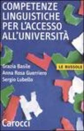 Competenze linguistiche per l'accesso all'università