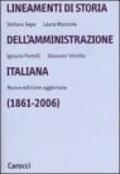 Lineamenti di storia dell'amministrazione italiana (1861-2006)
