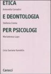 Etica e deontologia per psicologi