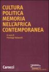 Cultura politica memoria nell'Africa contemporanea