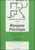 Rassegna di psicologia. Quaderno speciale (2007). 1.