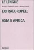 Le lingue extraeuropee: Asia e Africa