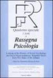 Rassegna di psicologia. Quaderno speciale (2008). Ediz. inglese