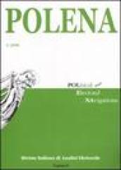 Polena. Rivista italiana di analisi elettorale (2008). 1.