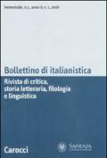 Bollettino di italianistica. Rivista di critica, storia letteraria, filologia e linguistica (2008): 1