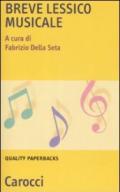 Breve lessico musicale