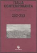 Italia contemporanea vol. 252-253