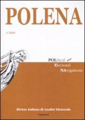 Polena. Rivista italiana di analisi elettorale (2009): 1