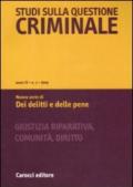 Studi sulla questione criminale (2009): 1