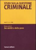 Studi sulla questione criminale (2009)