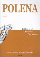 Polena. Rivista italiana di analisi elettorale (2009): 3