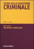 Studi sulla questione criminale (2009): 3