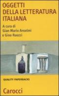 Oggetti della letteratura italiana