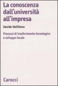 La conoscenza dall'università all'impresa. Processi di trasferimento tecnologico e sviluppo locale