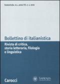 Bollettino di italianistica (2010)