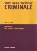 Studi sulla questione criminale (2010): 3