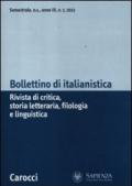 Bollettino di italianistica. Rivista di critica, storia letteraria, filologia e linguistica (2012)