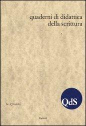 QdS. Quaderni di didattica della scrittura (2012): 17