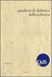 QdS. Quaderni di didattica della scrittura (2012): 18