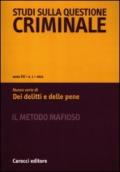 Studi sulla questione criminale (2012)