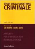Studi sulla questione criminale (2012): 3